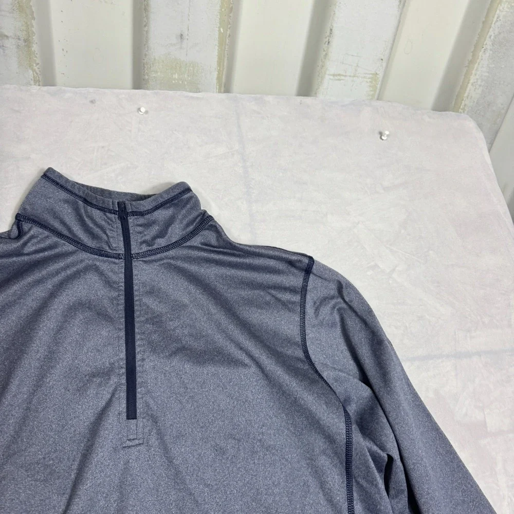 The North Face Mens 1/4-Zip Sweatshirt‎ Gray Long Sleeve Mock Neck Outdoor XL